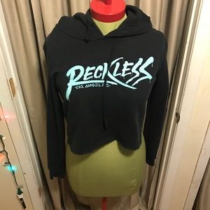 Young & Reckless Cropped Hoodie